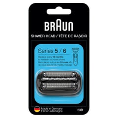 BRAUN - Series 5/6, Repuesto para Afeitadora Eléctrica Hombre, 53b