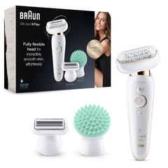 BRAUN - Silk-épil 9 Flex, Depiladora Eléctrica Mujer, 9-020