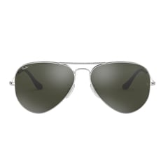 RAY BAN - Gafas de sol RB3025 Unisex Marco Silver Lente Grey Mirror
