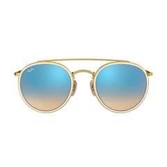 RAY BAN - Gafas de sol Ray Ban RB3647N  Unisex . Marco Arista Lente Brown Gradient Mirror Blue