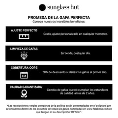 SUNGLASS HUT - Gafas de sol HU2004 para Hombre