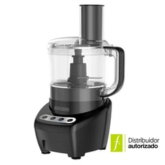 BLACK+DECKER - Procesador de Alimentos Mezcla, Pica, Rebana y Ralla FP4200B-LA