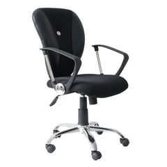 RTA DESIGN - Silla de Escritorio para Casa u Oficina Ergonómica Negro