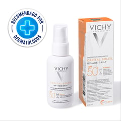 VICHY - Protector Solar Capital Soleil UV-Age SPF50+ con Color 40ml