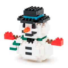 NANOBLOCK - Armable Muñeco de Nieve