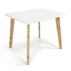 MICA - Mesa de Comedor Moderna para 4 personas en Aglomerado MDP Rectangular