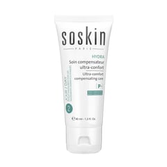 SOSKIN - Hidratante Facial Ultra-Comfort Compensating Care [HYDRA] Para Piel Débil con Tendencia Acneíca 40 ml