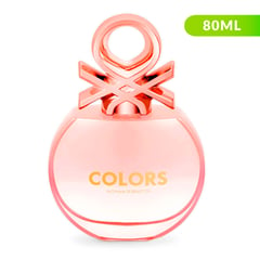 BENETTON - Perfume Benetton Colors Rosé Mujer 80 ml EDT