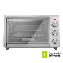 BLACK+DECKER - Horno con Freidora de Aire 22 lt TO3217SS