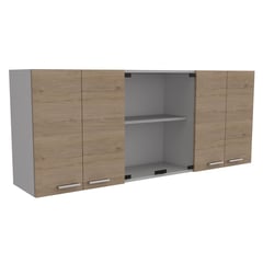 RTA MUEBLES - Gabinete Superior Vidrio 1 Cajón