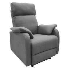 ELITE LIVING - Silla Reclinable Moderna 1 Puesto en Microfibra Mecánica Velvet 82 X 107 X 95 cm