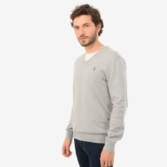 RALPH LAUREN - Sweater Hombre de Algodón Slim Polo