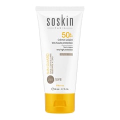 SOSKIN - Protector Solar SPF50+ Sun Cream Very High Protection Rich Para Pieles Secas y Sensibles 50 ml