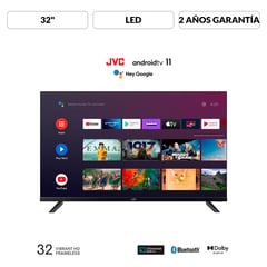 JVC - Televisor JVC 32 Pulgadas LED HD Smart TV
