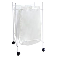 REJIPLAS - Cesto Acero para ropa sucia de Almacenamiento para Organizar 75 x 44 cm