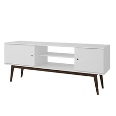 BRV - Rack Para Tv 60" Wood Blanco Roble