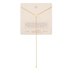 WISH - Collar Oro Hexágono