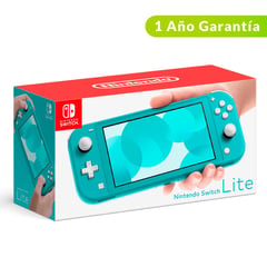 NINTENDO - Consola Switch Lite Turquoise 32GB