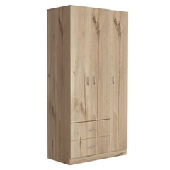 RTA MUEBLES - Closet Moderno en Aglomerado MDP 3 Puertas 2 Cajones 180 x 90 x 47 cm RTA Design - Mueble