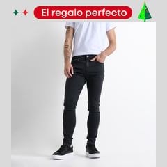 BEARCLIFF - Jean 5 Bolsillos Hombre Skinny de Algodón