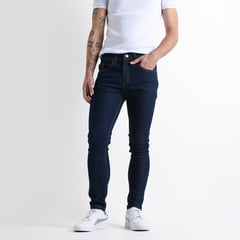 BEARCLIFF - Jean 5 Bolsillos Hombre Skinny de Algodón