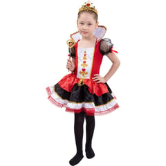 FANTASTIC NIGHT - Disfraz de Reina De Corazones para niña 4