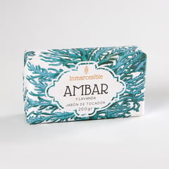 INMARCESIBLE - Jabón Barra 200 g Ambar