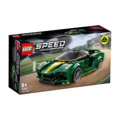 LEGO - Set de SPEED CHAMP. LOTUS EVIJA por 247 Piezas para mayores 8 años