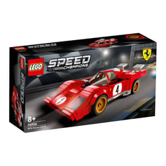 LEGO - Set de SPEED CHAMP. FERRARI 512 M por 291 Piezas para mayores 8 años