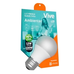 VIVE - Bombillo Led 13W luz fresca