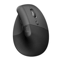 LOGITECH - Mouse Lift Vertical Bluetooth Inalámbrico | Mouse ergonómico | Multidispositivo, conexión a 3 dispositivos Compatible iOS, Windows, Chrome