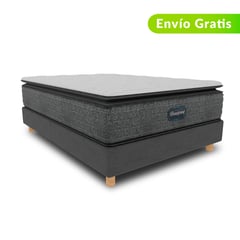 BEAUTYREST SIMMONS - Colchón con Base Cama Semidoble Firmeza Suave Ortopédico Resortado con Pillow Select Pt 120 x 190 cm + Almohada Beautyrest - Compra Sin Interes, Te Devolvemos el 100% de los Intereses Pagando a 3, 6, 12 o 24 Cuotas con Tarjeta CMR Banco Falabella