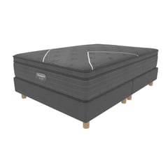 BEAUTYREST SIMMONS - Colchón con Base Cama Doble Firmeza Suave Ortopédico Resortado con Pillow C-Class Eut 140 x 190 cm Beautyrest - Devolución de Intereses Pagando con Tarjeta CMR Banco Falabella a 6, 12 o 24 Cuotas del 5 al 31 de Julio de 2024