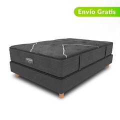 BEAUTYREST SIMMONS - Colchón con Base Cama Sencillo C-Class Intermedio Beautyrest