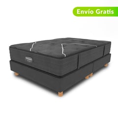 BEAUTYREST SIMMONS - Colchón con Base Cama Queen C-Class Intermedio Beautyrest