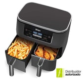 NINJA - Freidora de Aire Doble Canasta 7.6 Lt Air Fryer DZ201