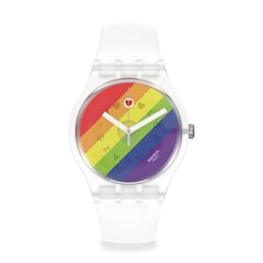 SWATCH - Reloj Swatch Unisex Stripe Fierce Multicolor