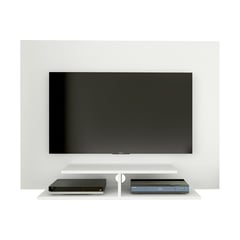 BERTOLINI - Panel para TV Moderno de 120 x 89 x 28 cm para Televisores de Hasta 42 Pulgadas, Blanco