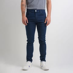 BEARCLIFF - Jean 5 Bolsillos Hombre Skinny de Algodón