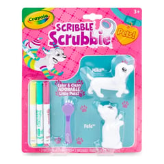 CRAYOLA - Scribble scrubbie Mascotas Gatos x 2