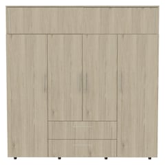 RTA MUEBLES - Closet Moderno En Aglomerado Mdp 4 Puertas 2 Cajones 200 X 200 X 50 Cm Rta Design - Mueble