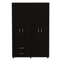 RTA MUEBLES - Closet Moderno en Aglomerado MDP 4 Puertas 2 Cajones 180 x 120 x 47 cm RTA Design - Mueble