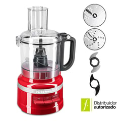 KITCHENAID - Procesador de Alimentos Plus 7 Tazas Negro Mate 250 W 3 Velocidades