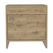 RTA MUEBLES - Mesa de Noche Moderna de 1 Cajón 41.6 x 40 x 35.2 cm