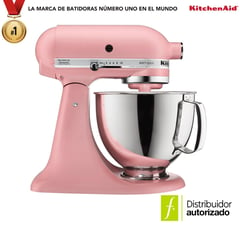 KITCHENAID - Batidora de Pedestal Artisan 4.7 lt Rosa 10 Velocidades 325W