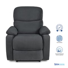 ELITE LIVING - Silla Reclinable Moderna 1 Puesto en Microfibra Mecánica 85 X 100 X 100 cm