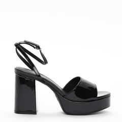 CALL IT SPRING - Sandalias para Mujer con tacón grueso. Sandalias negras de moda para mujer