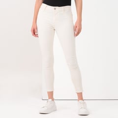 BASEMENT - Jean Skinny para Mujer Tiro medio de Algodón