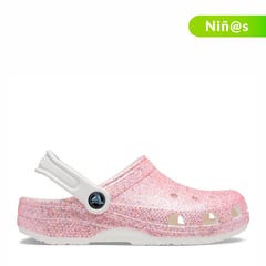 CROCS - Sandalias Classic Glitter Clog Niña | Chanclas de Moda