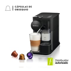 NESPRESSO - Cafetera con Cápsulas Lattissima One Black